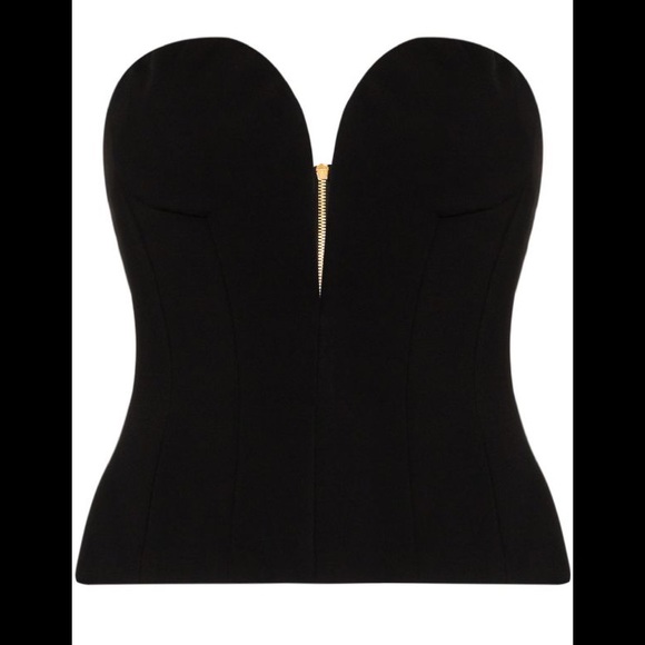 versace corset top
